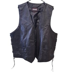 Motorcycle Riding Vest From The Brand Genuine Leather In Size 48
